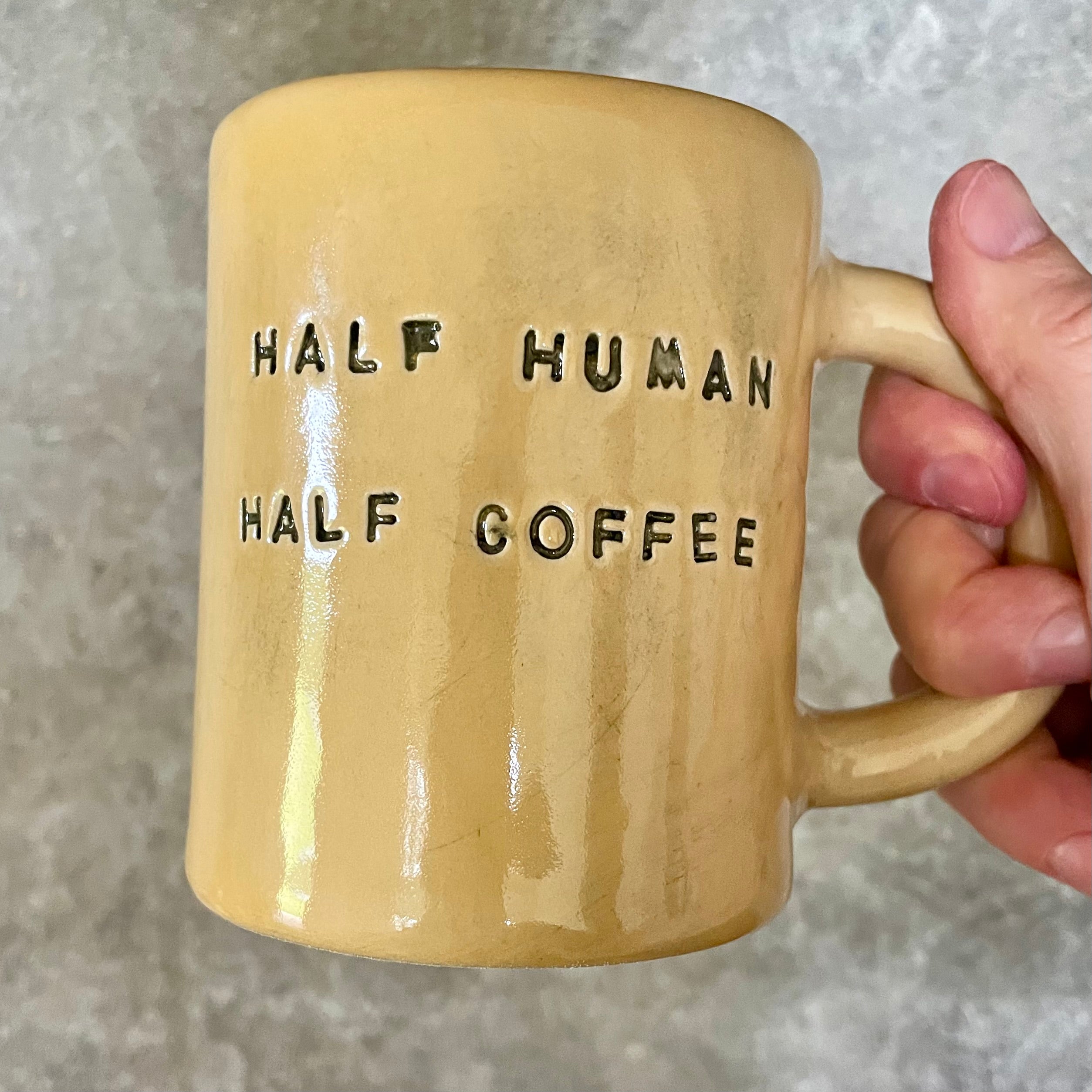 Funny mug with saying