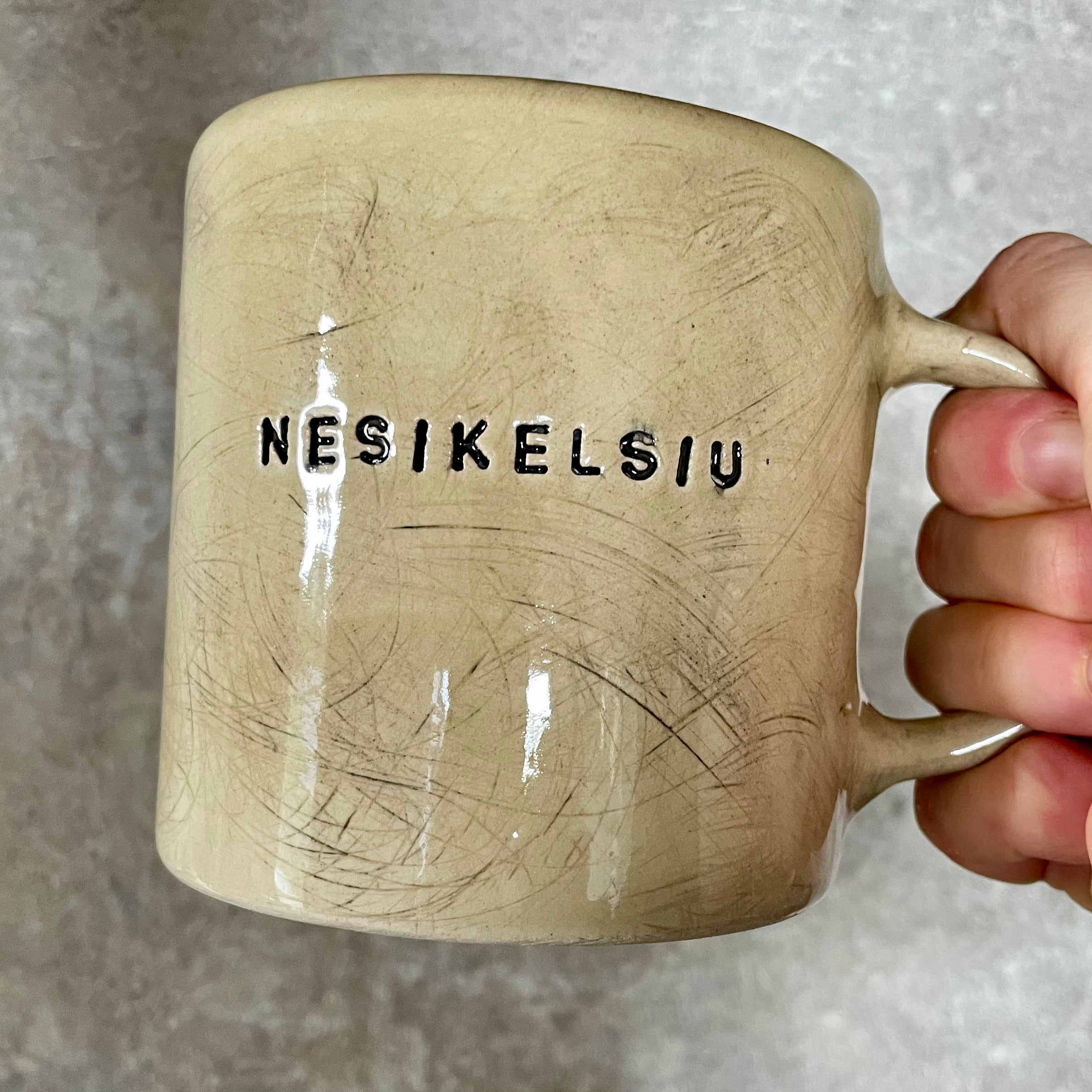 Big mug NESIKELSIU