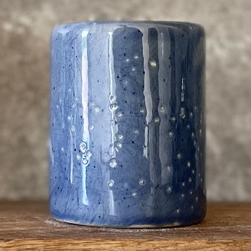 Blue tumbler coffee mug for a teacher