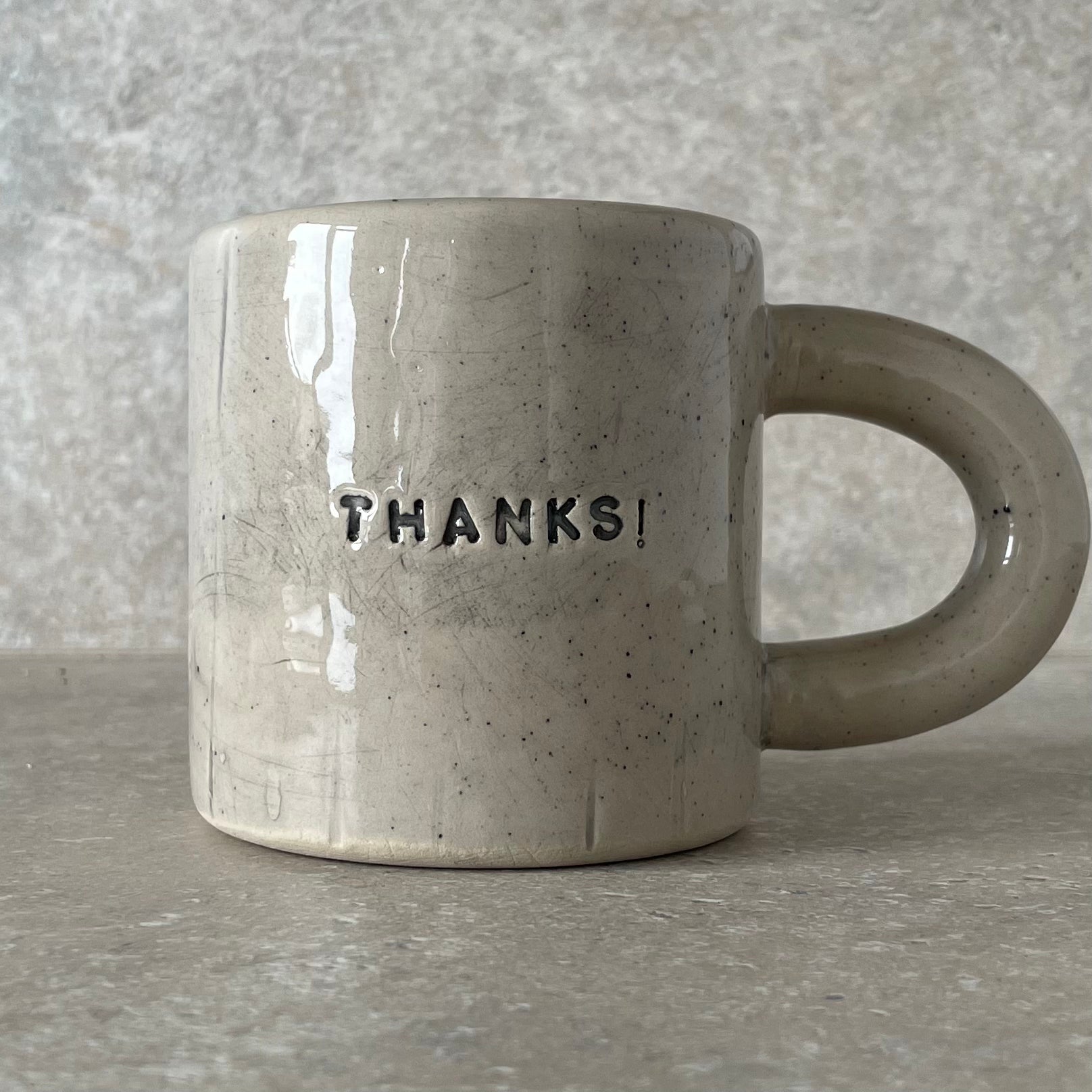 Ceramic mug THANKS!